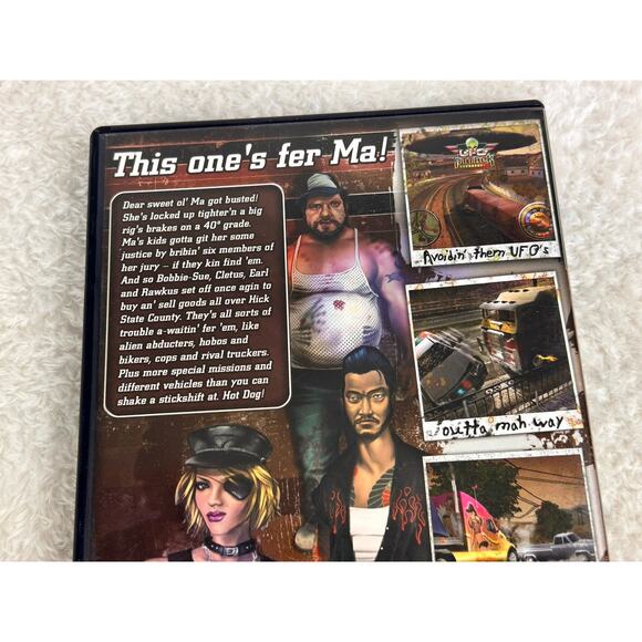 Big Mutha Truckers 2 (Sony PlayStation 2, 2005) complete, With Manual CIB - Picture 9 of 9